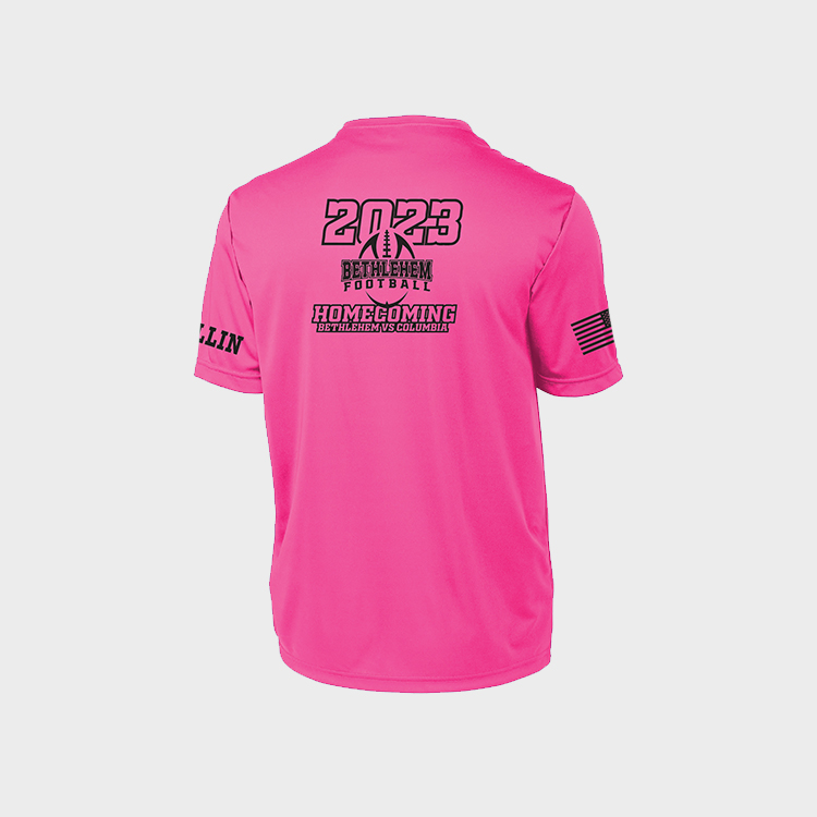 Tshirt Pink Out 2023 (back)
